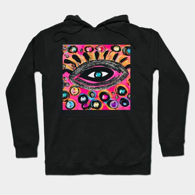 LOVE EYE Hoodie by LoveArt4You